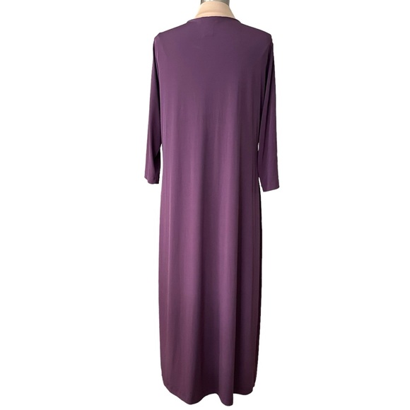 Jessica London | Scoop Neck purple lined dress women’s size 1X - Picture 2 of 8